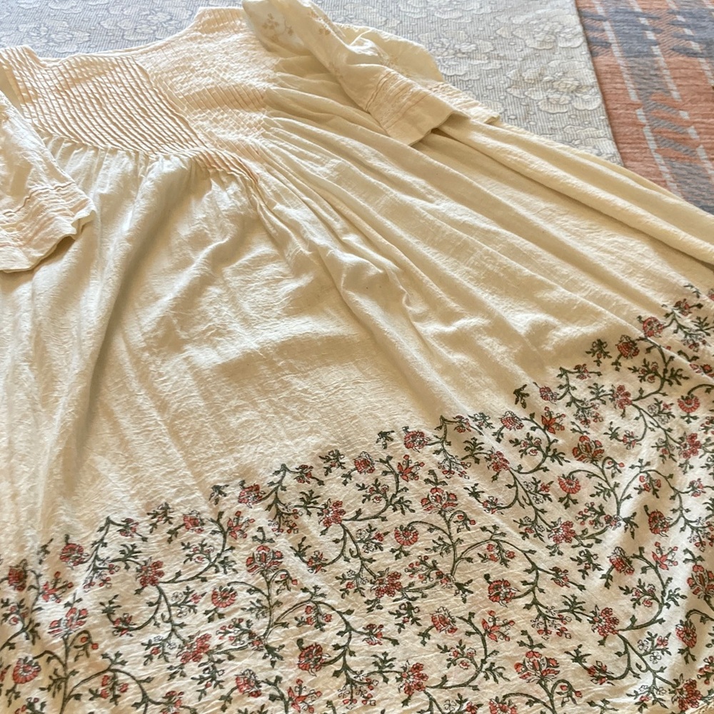 Itr by Khyati Pande Escape Off-white embroidered and floral dress in size L - Picture 5 of 15